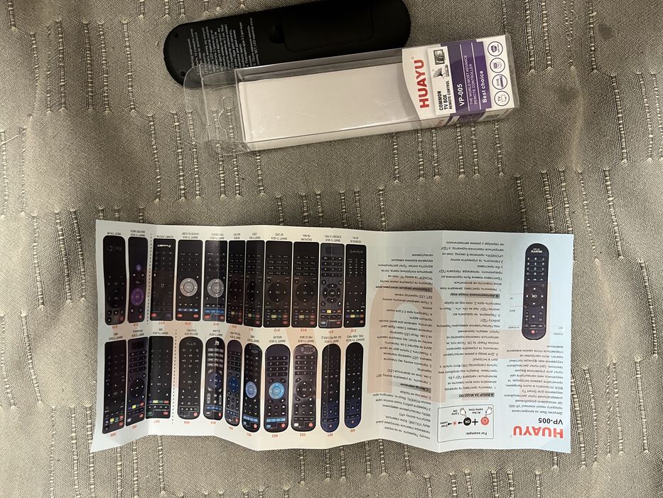 Універсальний пульт для TV box