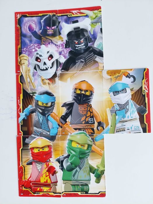 Karty Lego Ninjago seria 7 (rok 2022) 93szt. w tym 6 limitowanych