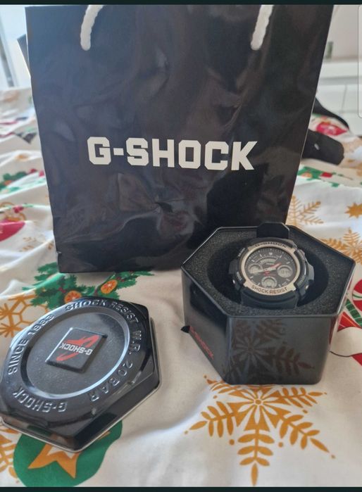 Męski zegarek G - Shock czarny nienoszony