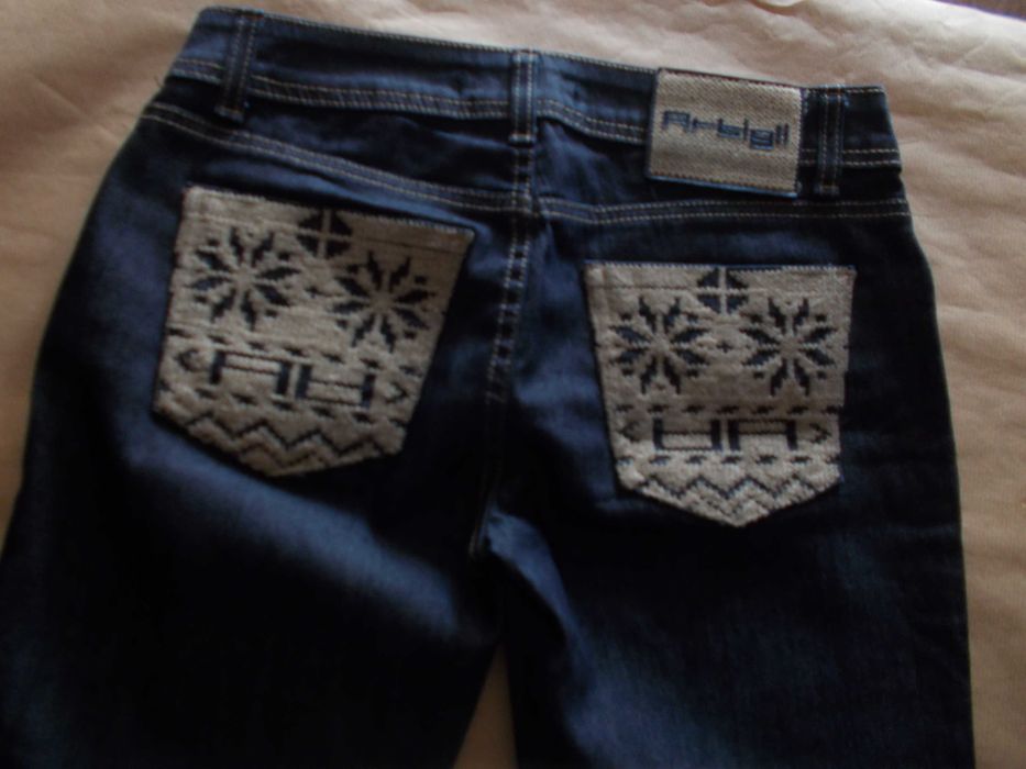 S ARTIGLI Premium Nowe Jeansy Damskie S pas 76 cm, Italy