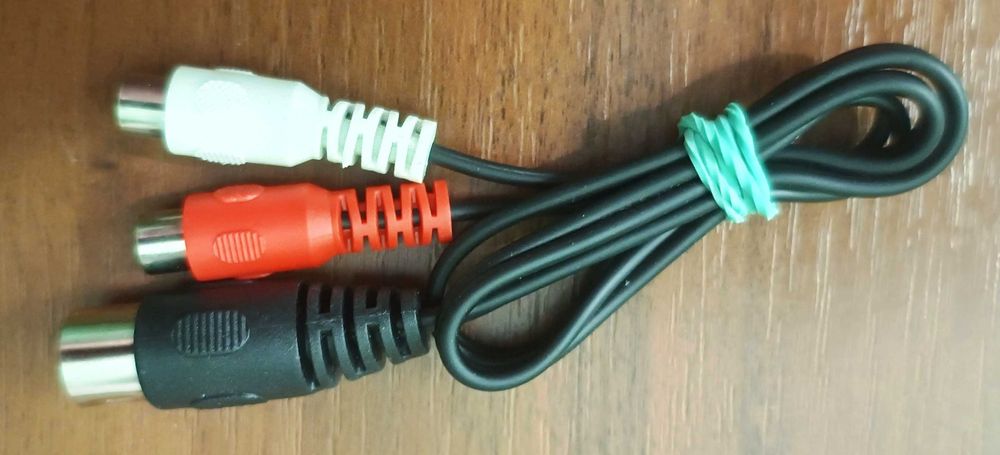 Кабель HDMI v2.1 стерео Jack 3.5 на 2 RCA переходник DIN5-RCA Hi-FiRCA