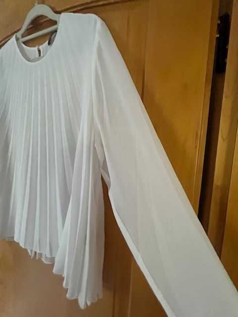 Biała, elegancka  bluzka
