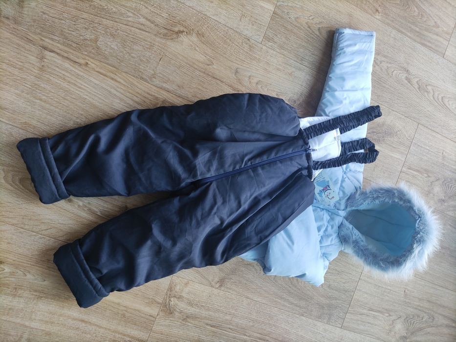 Kombinezon zimowy dwuczęściowy