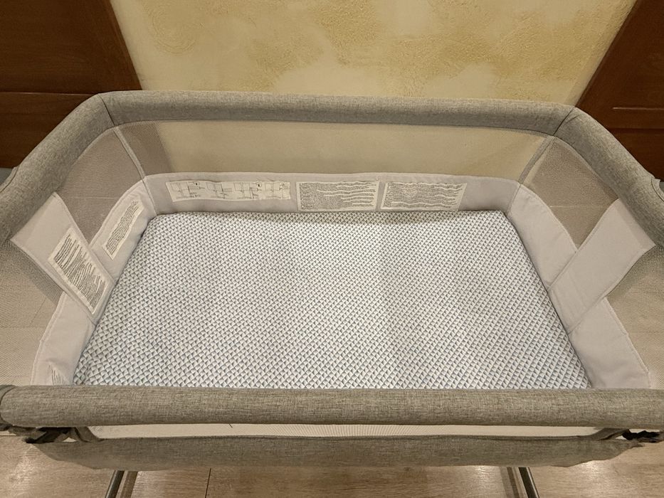 Преміум ліжечко-колиска Kinderkraft. Премиум кроватка-люлька.