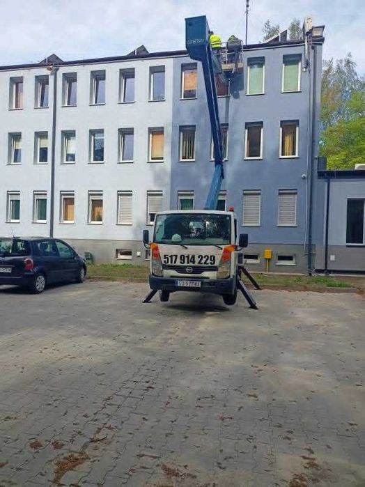 zwyżka podnośniki koszowe Będzin Czeladź