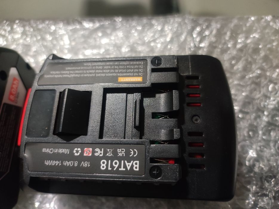 Baterias 18 volts compatíveis com máquinas Bosch