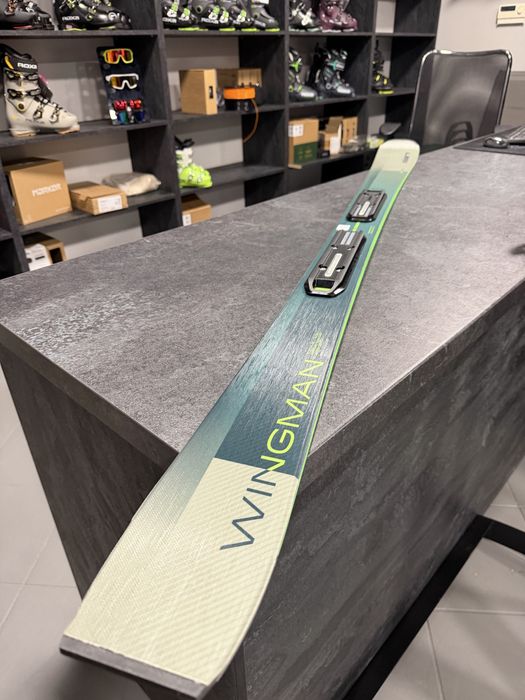 Narty ELAN Wingman 80 Ti 168 cm – Amphibio 4D Technology – nowe