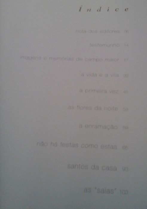 Livro "Campo Maior - As Flores do Povo", de José Niza
