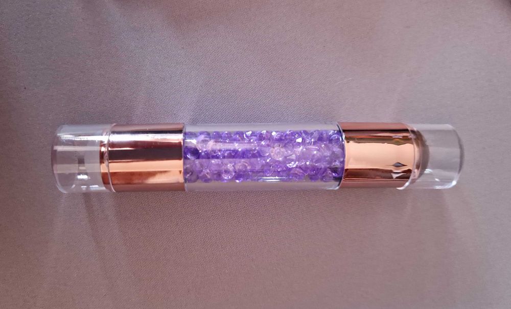 Carimbo de silicone com dupla ponta e Raspador