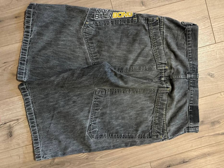 BillaBong rap rep шорты джинсовые широкие