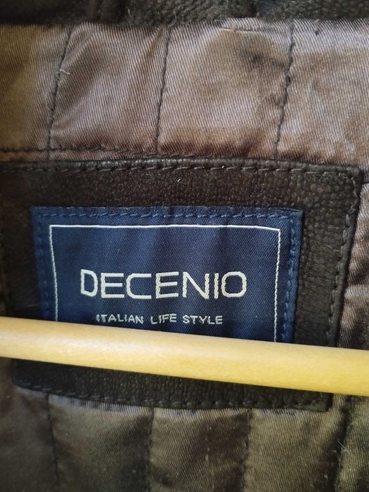 Casaco couro Vintage Decenio