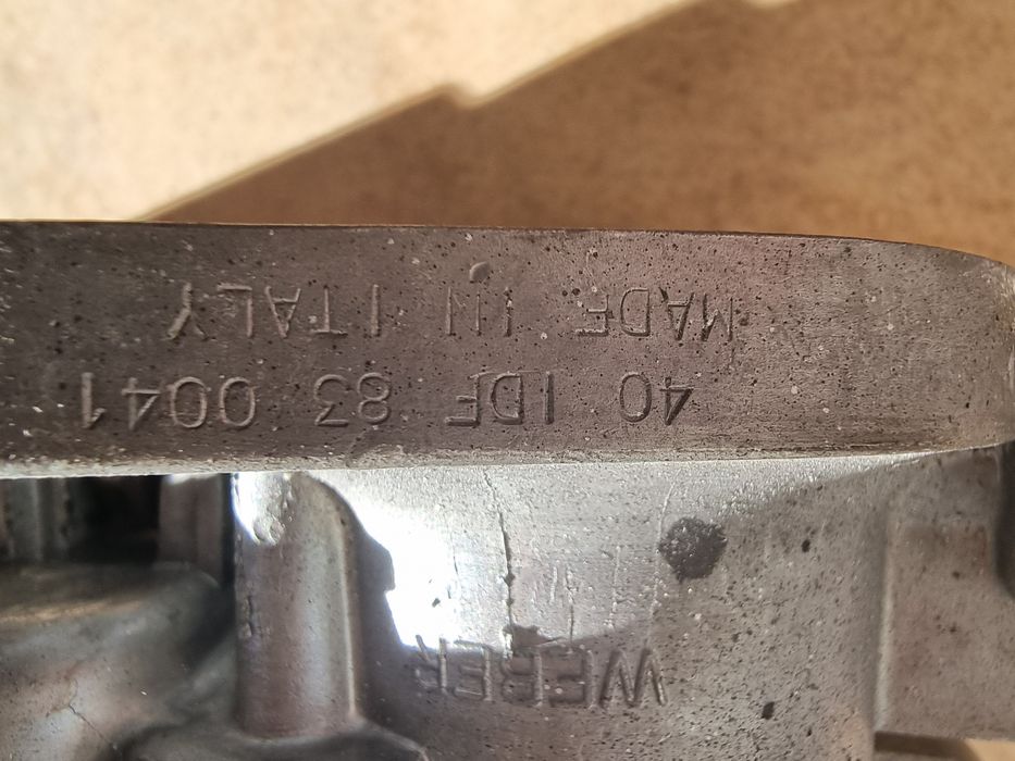 Carburadores WEBER IDF 40 Originais