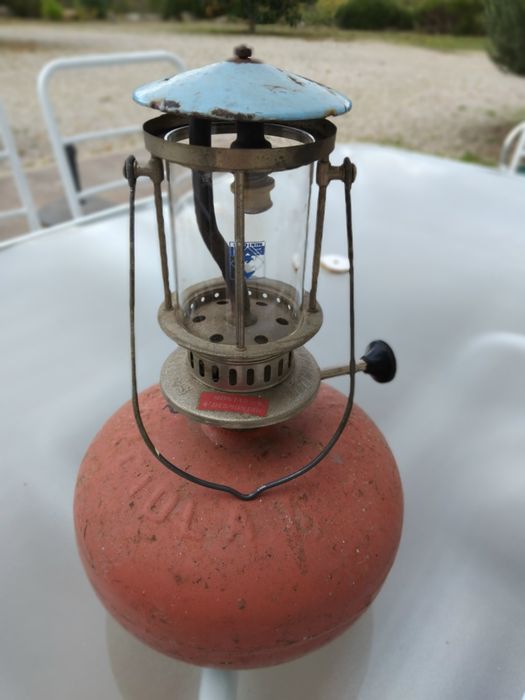 Candeeiro a gas vintage