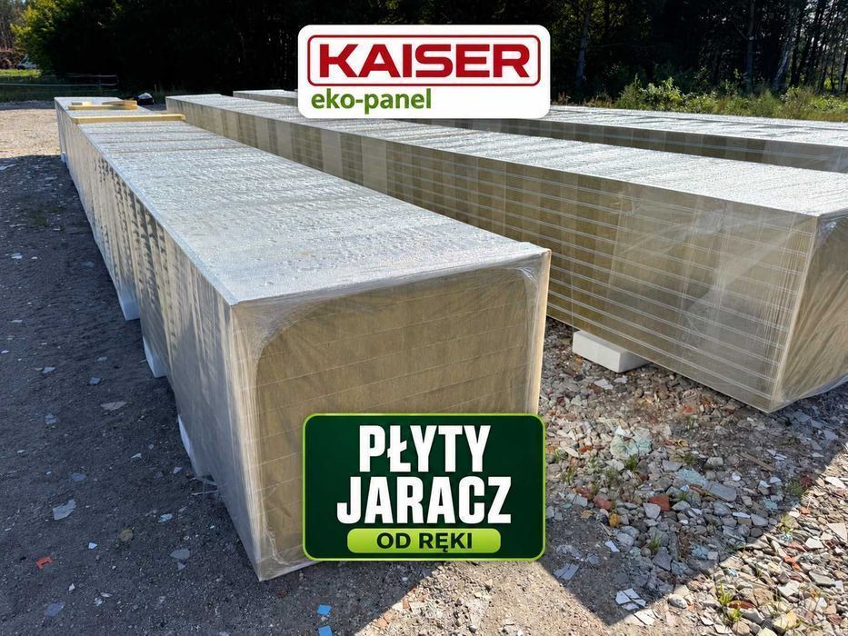 Płyta warstwowa  80mm wełna mineralna biała | OD RĘKI Jaracz