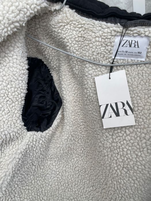Куртка рубашка Zara 12-13 152-164 утеплена нова