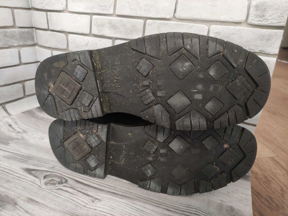 Кожаные туфли Clarks, размер 46