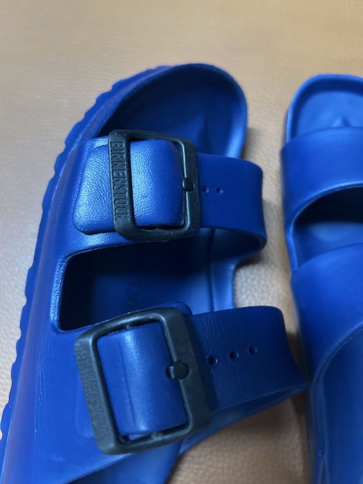 Birkenstock Arizona EVA сині шльопанці, р. 37