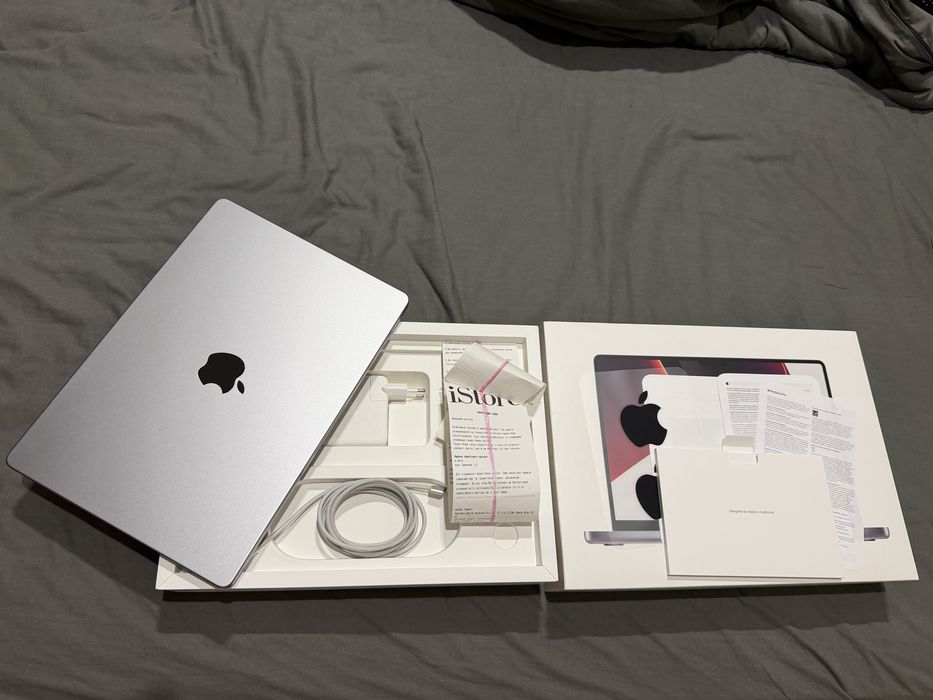 MacBook Pro 14' M1 Pro 2021, 16/512 gb, повний комплект, офіційний