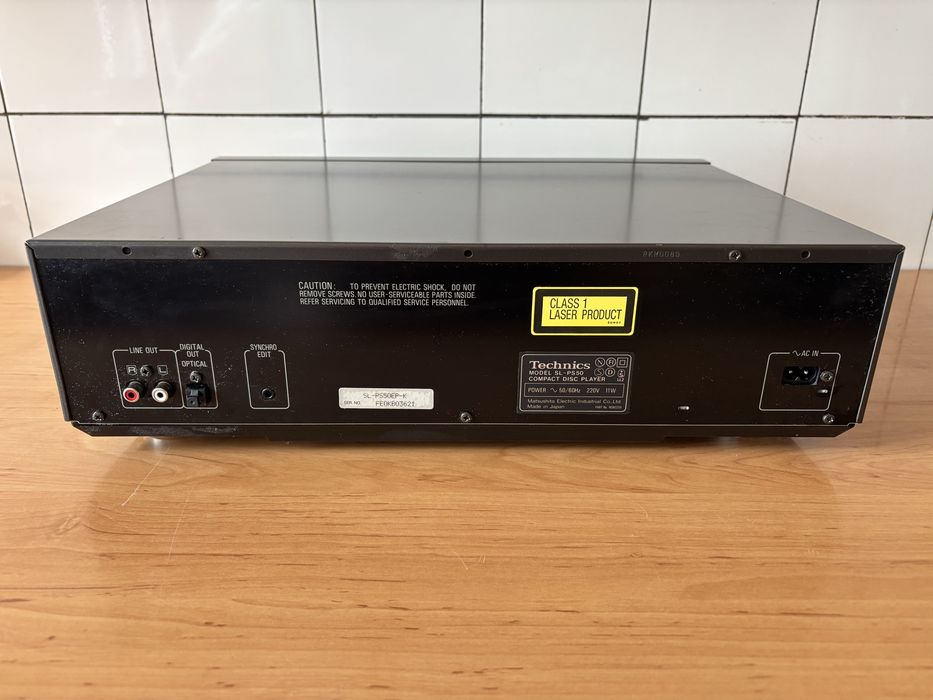 Technics SL-PS50 – odtwarzacz CD – MASH – Made in Japan – bardzo dobry stan