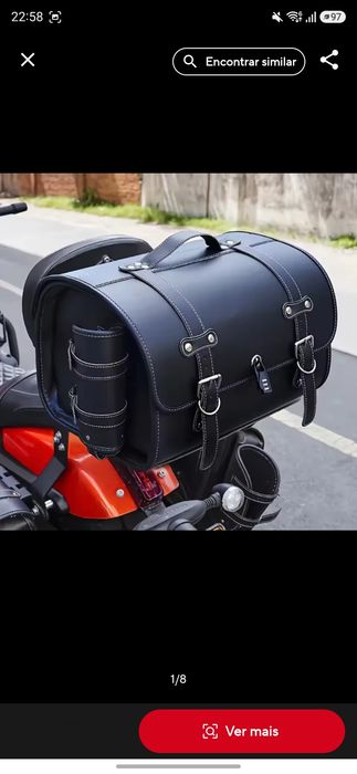 Malas e encosto vulcan 650s