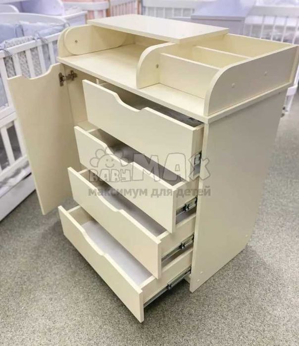 Великий КОМОД -ПЕЛЕНАТОР Babymax Maxi 90 см • З органайзером • НОВИЙ