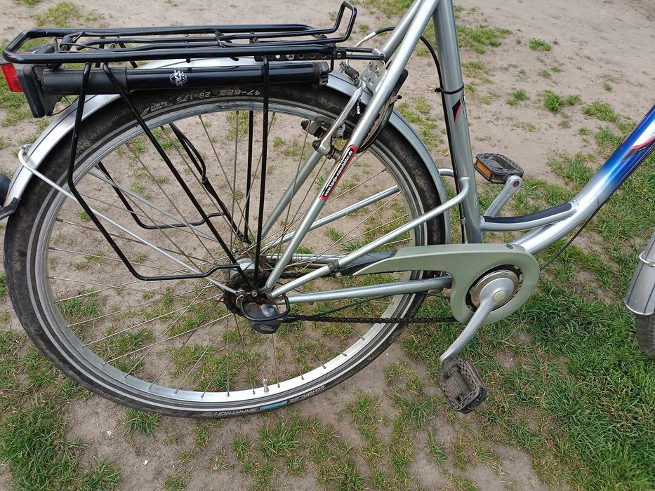 Rower damka koła 28
