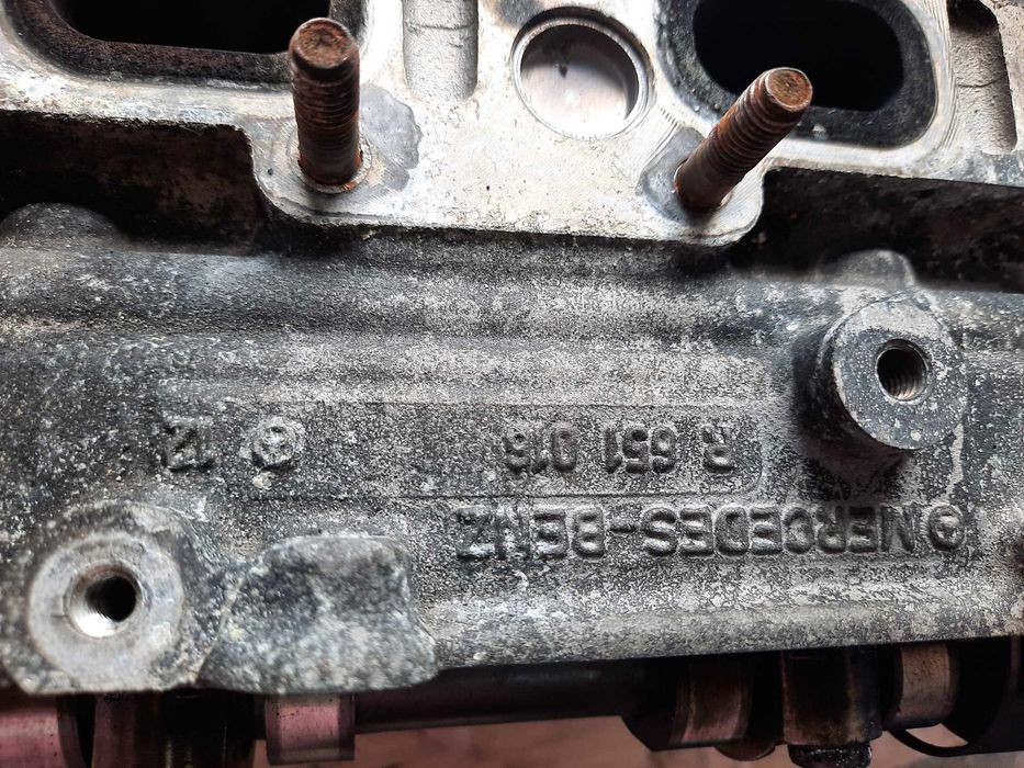 głowica R651016 wałki Mercedes ML W166 W212 W204 2.2 CDI