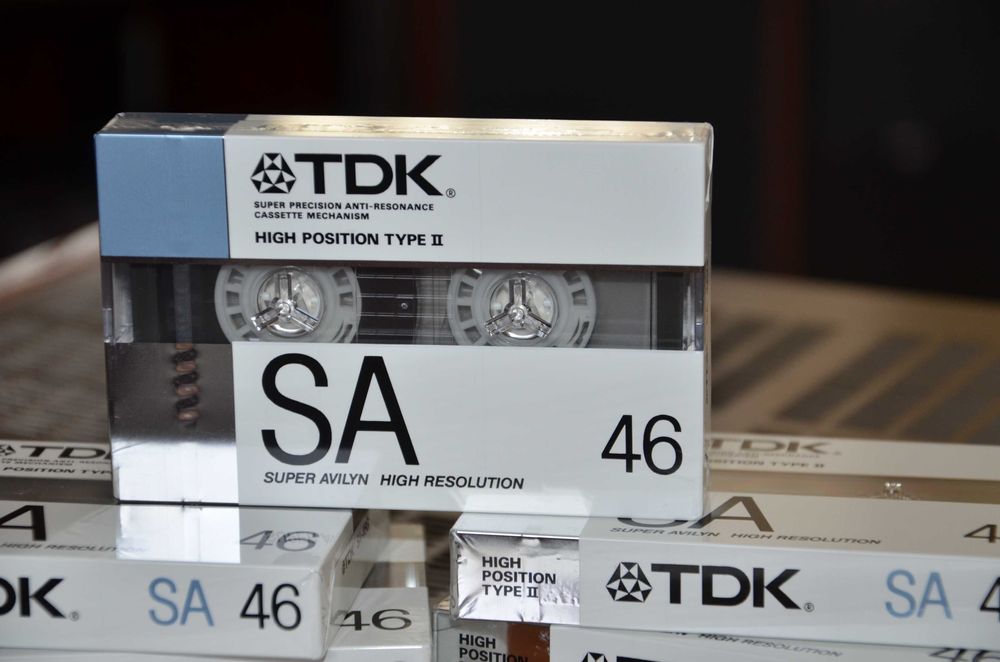 Редкая Аудиокассета TDK SA 46 Made in Japan 1987 год Состояние Идеал: 1 ...
