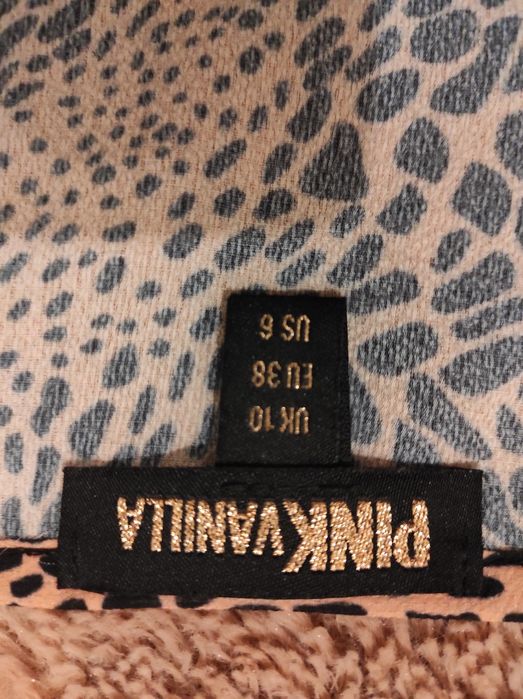 Vanilla Sukienka zakładana 38 rękaw Karmen 3/4