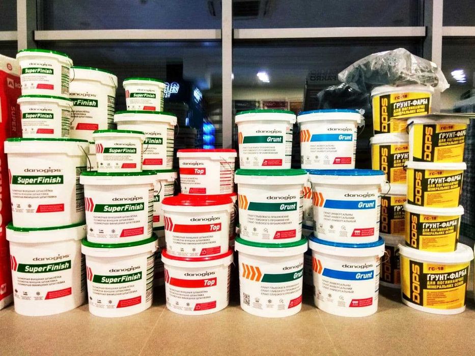 Гіпсокартон звичайний та вологостійкий, гіпсокартонні системи