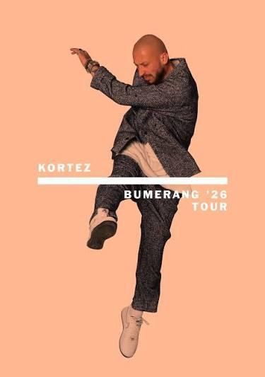 3 bilety na koncert KORTEZ - Bumerang ‘26 Tour. Warszawa 01/04