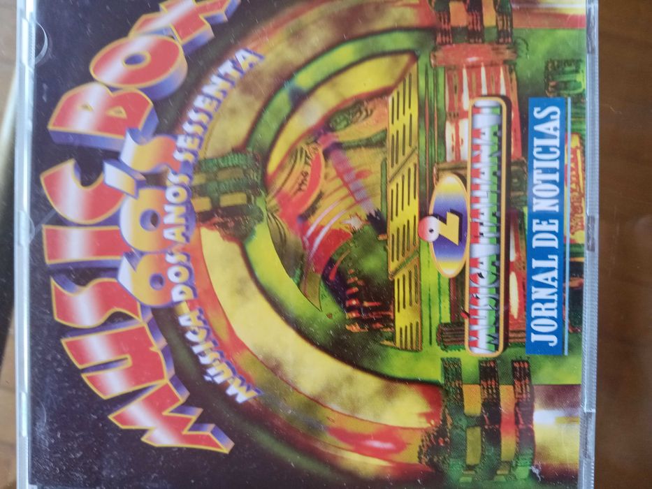 17 CD' s Music Box, Músicas anos sessenta, coleção Jornal de Notícias