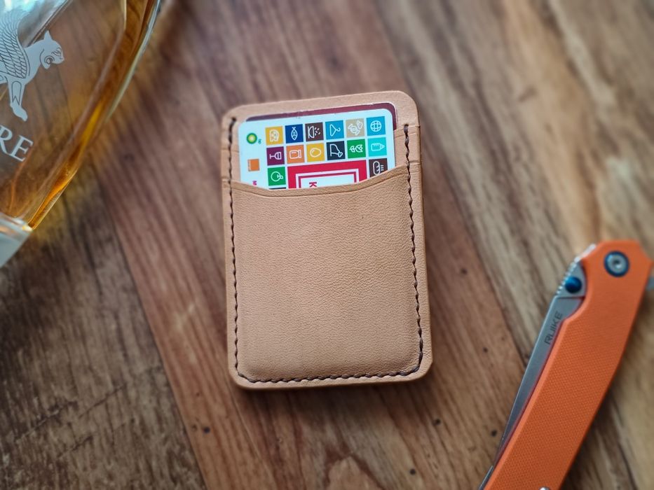 Borubar Skóroszyj - luksusowy mini portfel skórzany