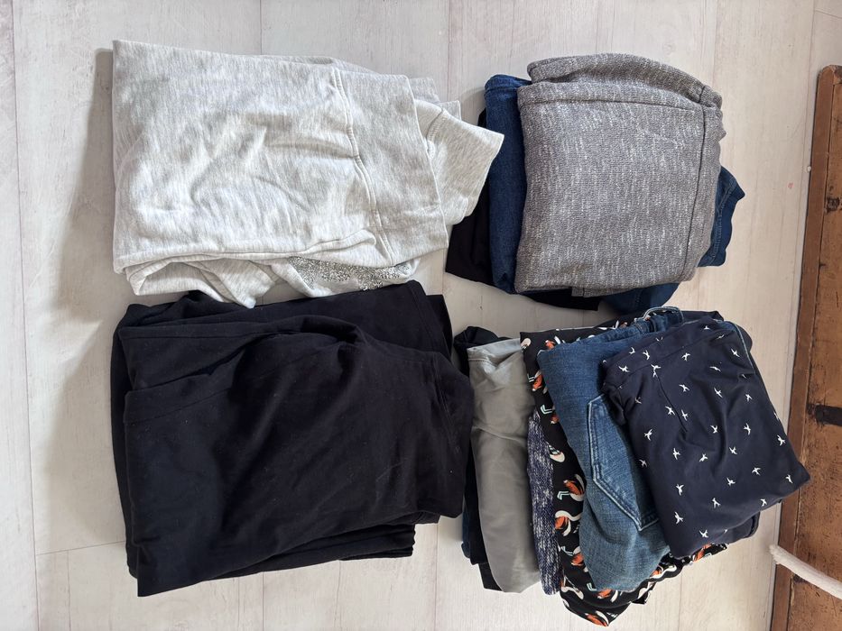 Odziez ciążowa 13 sztuk  H&M MAMA zestaw roz 36/S