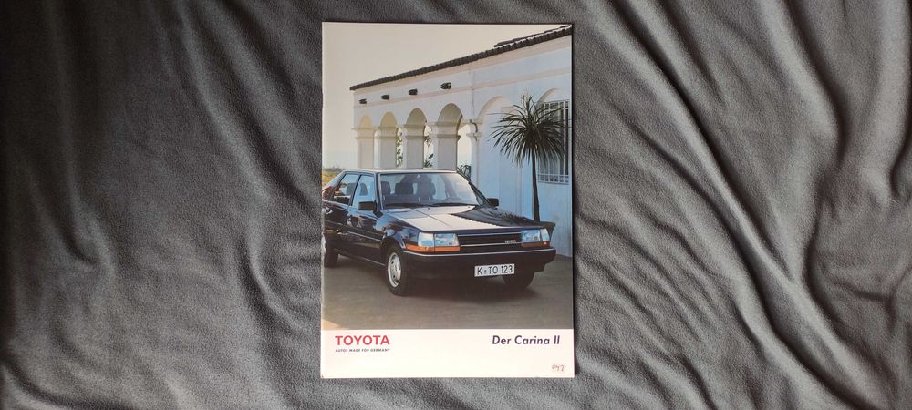 Prospekt Toyota Carina II