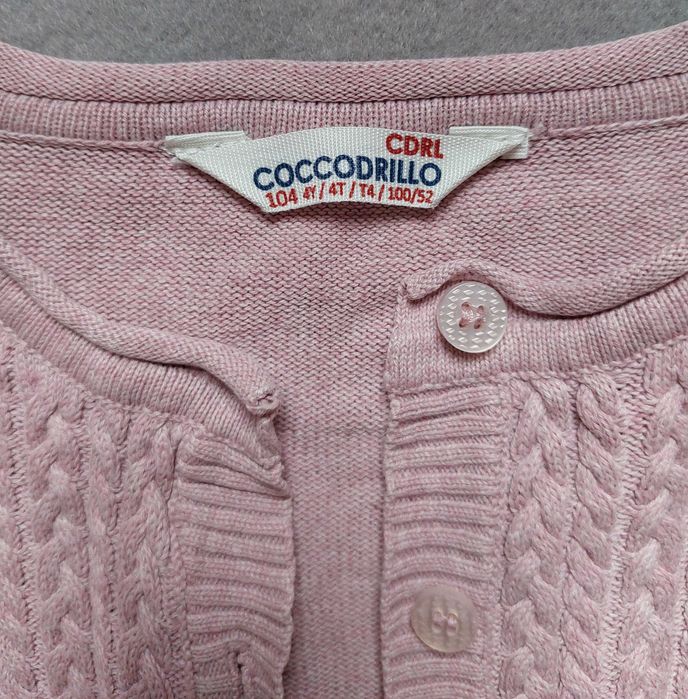 Coccodrillo sweterek dla dziewczynki 104