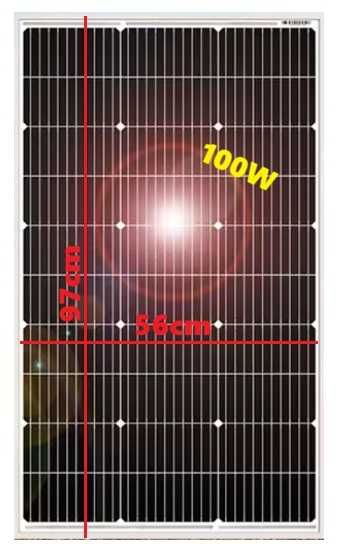 100W Solar Panel *NEW*482867636413419520