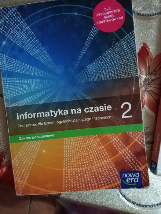 Informatyka na klasie podręcznik do klasy 1 i 2 technikum liceum
