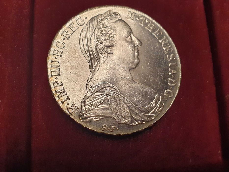 1 talar 1780 Austria Maria Teresa NB moneta srebrna Ag