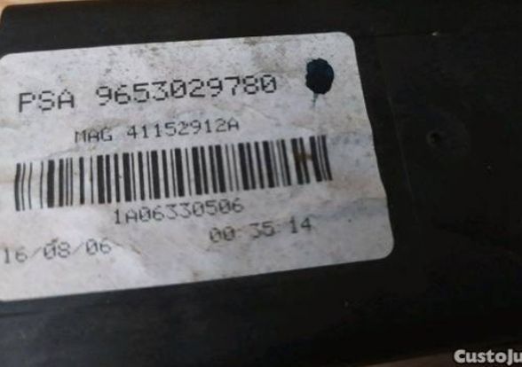 MODULO NAVEGAÇÃO ANTENA PEUGEOT 407 9653029780