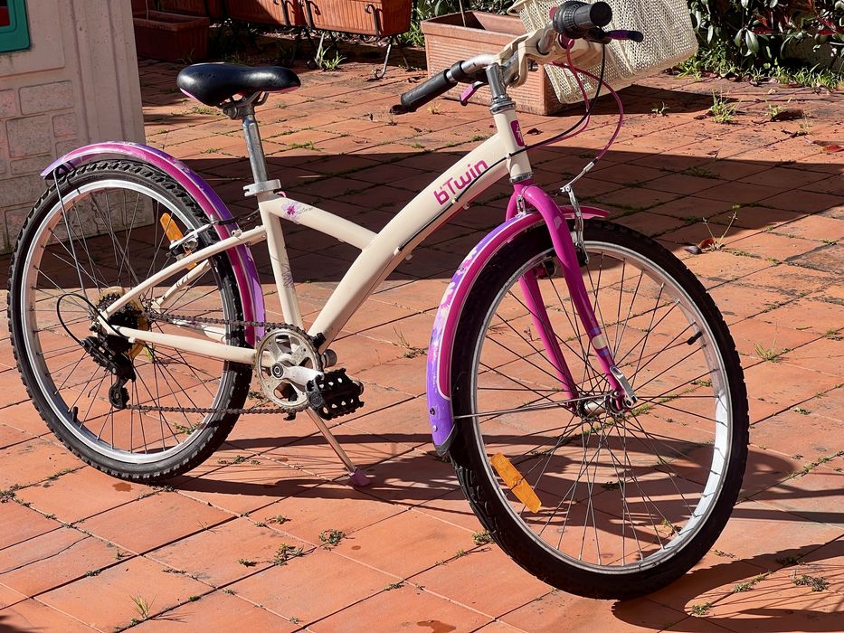 Bicicleta de menina, roda 24