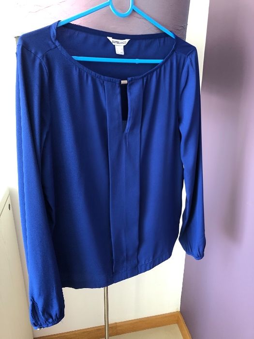 Camisa azul nova - tamanho XS