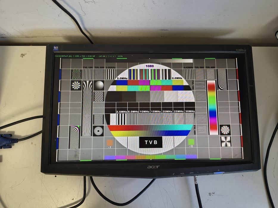 Monitor Acer X193HQ 19" 1366 x 768 VGA bez podstawki