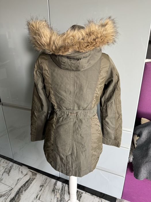Kurtka parka khaki XS damska