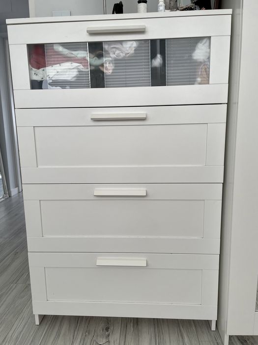 komoda brimnes 4 szuflady 78x46x124cm