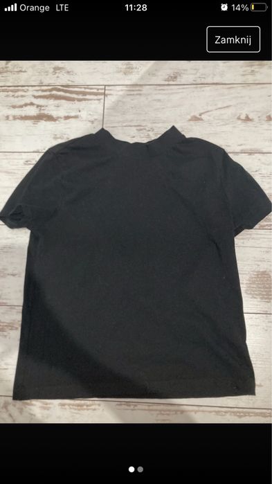 t-shirt z krótkim rekawem nowa nienosozna kupiona w house rozmiar S