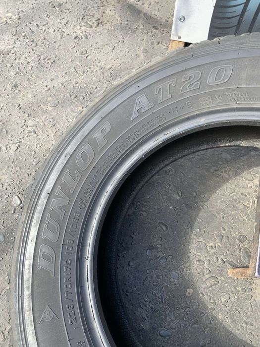 Шини 225/70 R17C пара Dunlop 2022р літо 6,4мм