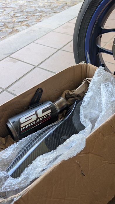 SC Project CT-R Slip-on Yamaha R1 / MT 10