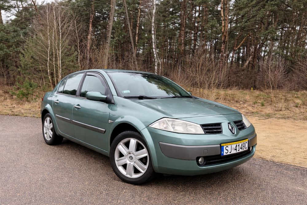 RENAULT MEGANE II 1.4 Benzyna 98KM 2004r Klimatyzacja SALON POLSKA