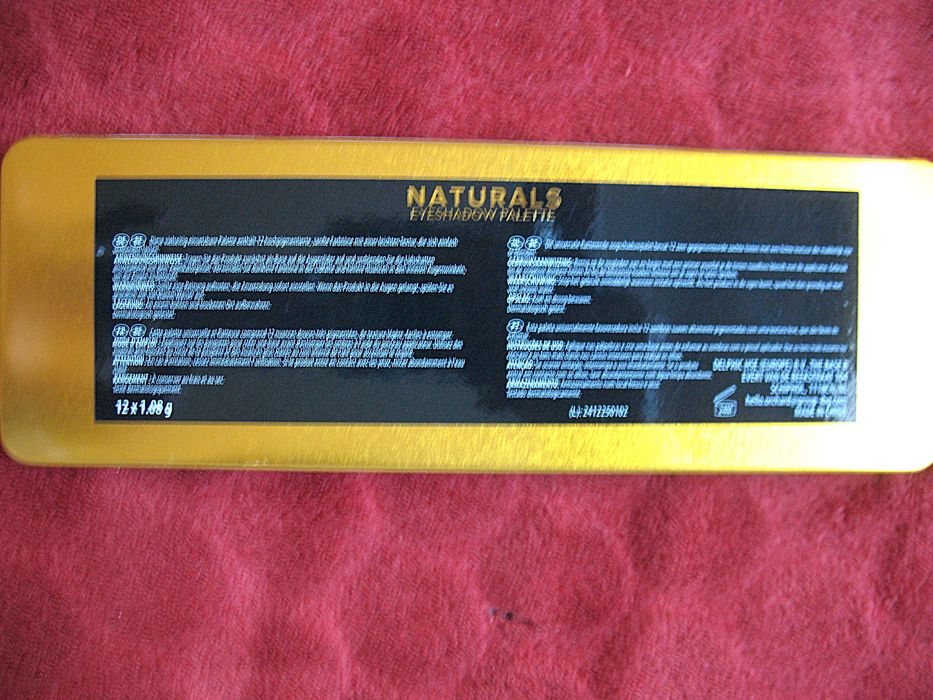 Cienie do powiek - zestaw Nectar Naturals  firmy Lacura